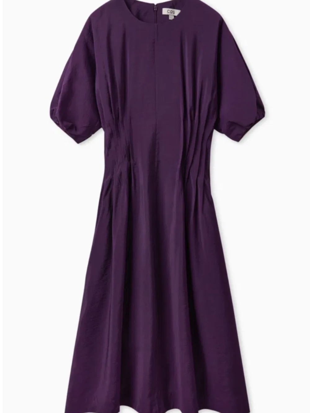 COS Purple Midi Dress - Picture 2 of 9